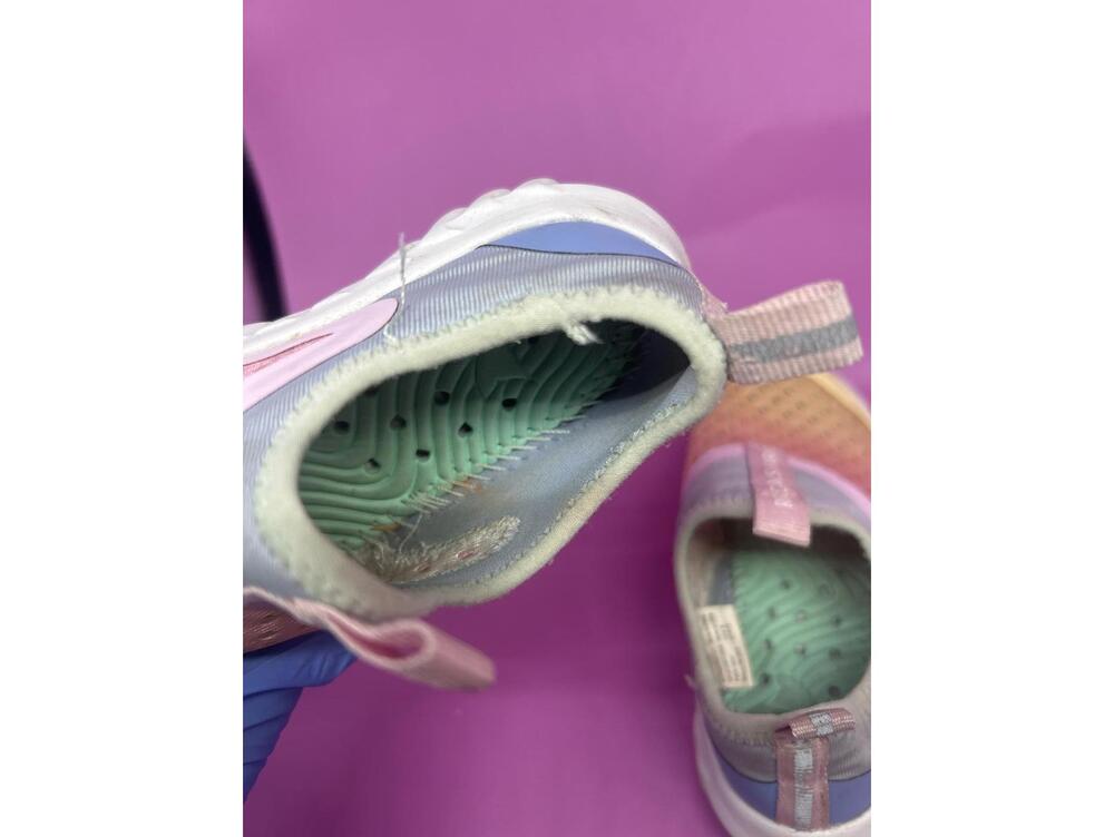 Rugged Shark EVA Water Shoes - Kids/Youth Size 8T - Pastel Pink/Blue - Picture 5 of 8